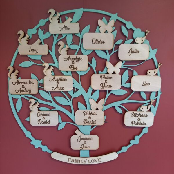 arbre de vie à vivre - avec titre