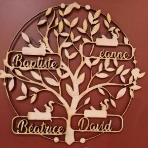 Arbre de vie personnalisé 100% découpe