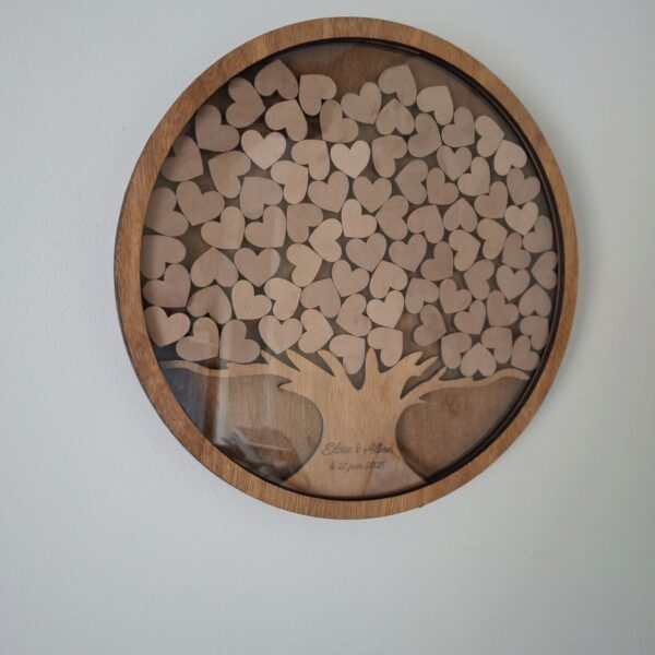 arbre à vœux en bois - décoration murale