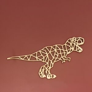 Dinosaure en bois façon origami