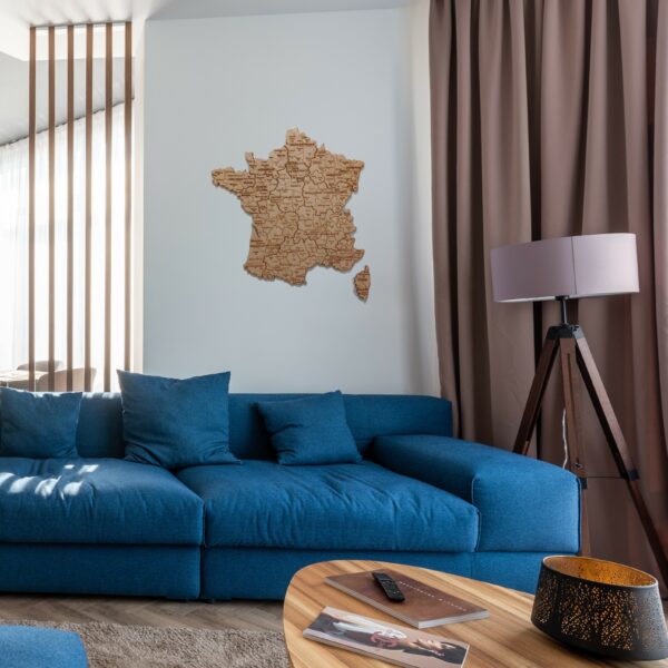 Carte de France personnalisée en bois – Image 3